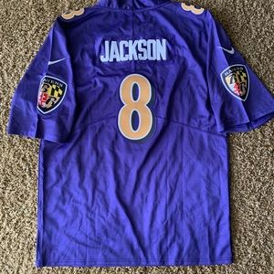 Baltimore Ravens Lamar Jackson stitched jersey